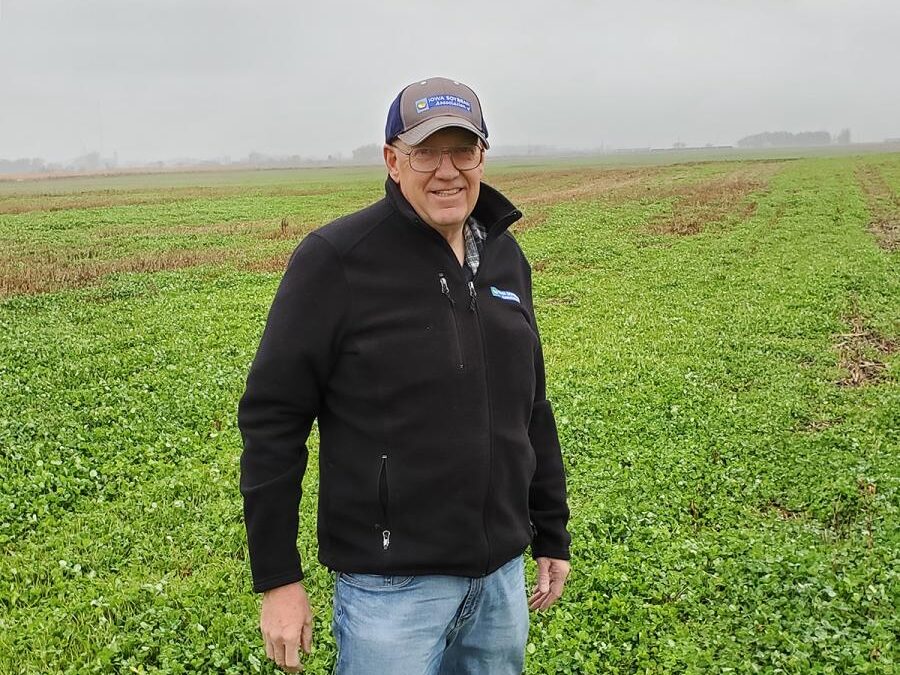 Chuck White Recognized For His Cover Crop Research