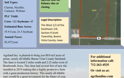 80 Acres near Rembrandt